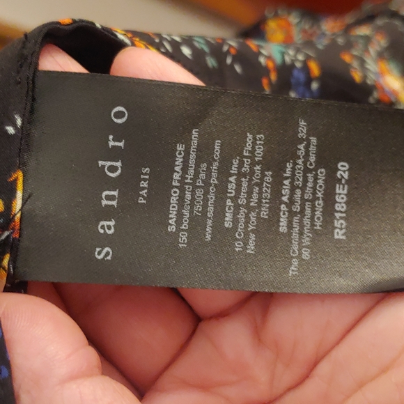 Sandro Paris One Shoulder Mini Dress - Picture 6 of 6